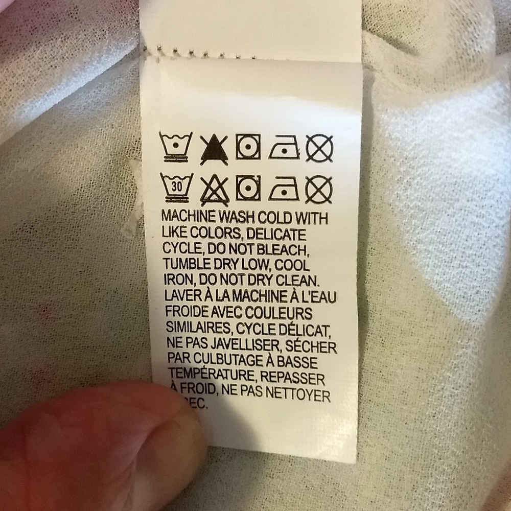 NWT Lucky Brand Med. Floral White Boho Maxi Dress - Picture 7 of 7